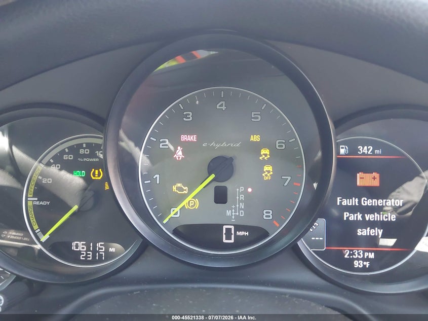 2015 Porsche Panamera VIN WP0AD2A79FL040892 IAAI salvage auction — UNKNOWN, Salvage (Illinois), sold $2,350 on 2026-08-12 (photo 7)