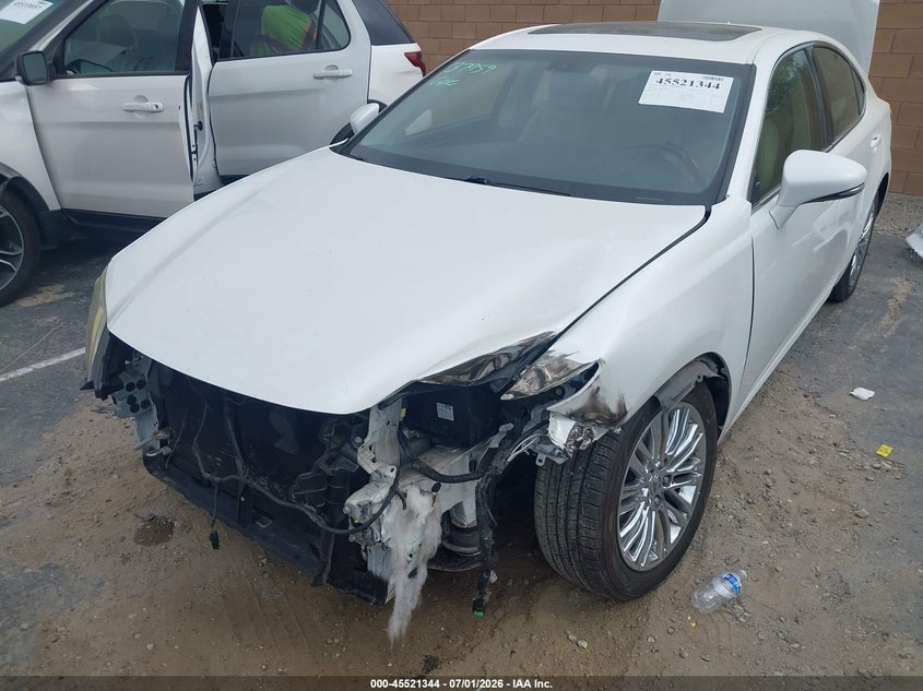 2013 Lexus ES VIN JTHBK1GG8D2013762 IAAI salvage auction — FRONT END, Salvage (California), sold $4,750 on 2026-07-22 (photo 6)