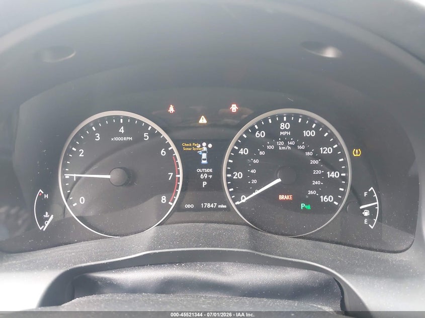 2013 Lexus ES VIN JTHBK1GG8D2013762 IAAI salvage auction — FRONT END, Salvage (California), sold $4,750 on 2026-07-22 (photo 7)