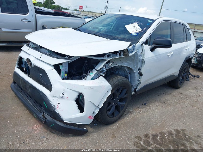 2022 Toyota Rav 4 VIN 2T3H1RFV9NW217816 IAAI salvage auction — FRONT END, Original (Texas), sold $7,300 on 2026-08-20 (photo 2)