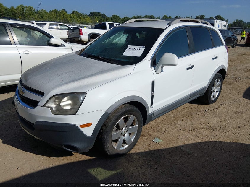 2012 Chevrolet Captiva sport VIN 3GNAL2EK3CS565719 IAAI salvage auction — NORMAL WEAR, Clear (Tennessee), sold $1,050 on 2026-07-08 (photo 2)