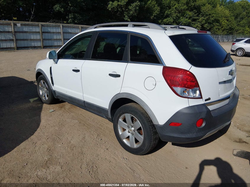 2012 Chevrolet Captiva sport VIN 3GNAL2EK3CS565719 IAAI salvage auction — NORMAL WEAR, Clear (Tennessee), sold $1,050 on 2026-07-08 (photo 3)