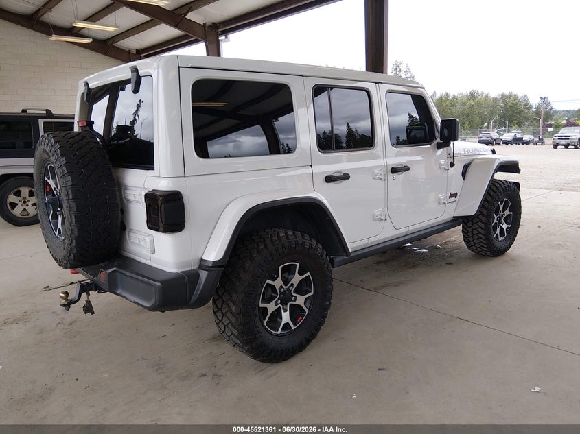 2021 Jeep Wrangler / VIN 1C4HJXFG9MW552760 IAAI salvage auction — FRONT END, Salvage Title, sold $11,500 on 2026-07-29 (photo 4)
