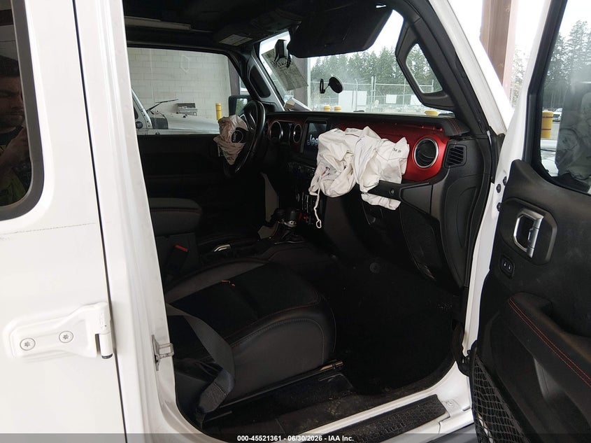 2021 Jeep Wrangler / VIN 1C4HJXFG9MW552760 IAAI salvage auction — FRONT END, Salvage Title, sold $11,500 on 2026-07-29 (photo 5)