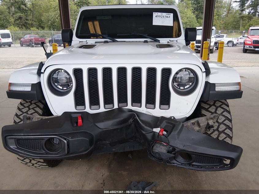 2021 Jeep Wrangler / VIN 1C4HJXFG9MW552760 IAAI salvage auction — FRONT END, Salvage Title, sold $11,500 on 2026-07-29 (photo 6)