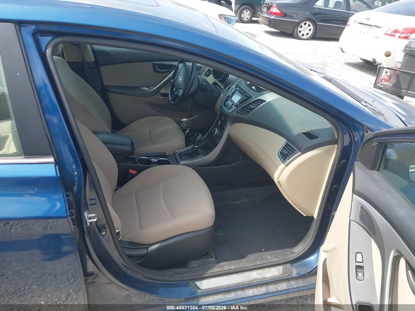 2016 Hyundai Elantra VIN KMHDH4AE0GU603072 IAAI salvage auction — REAR END, Salvage (Ohio), sold $1,650 on 2026-07-28 (photo 5)