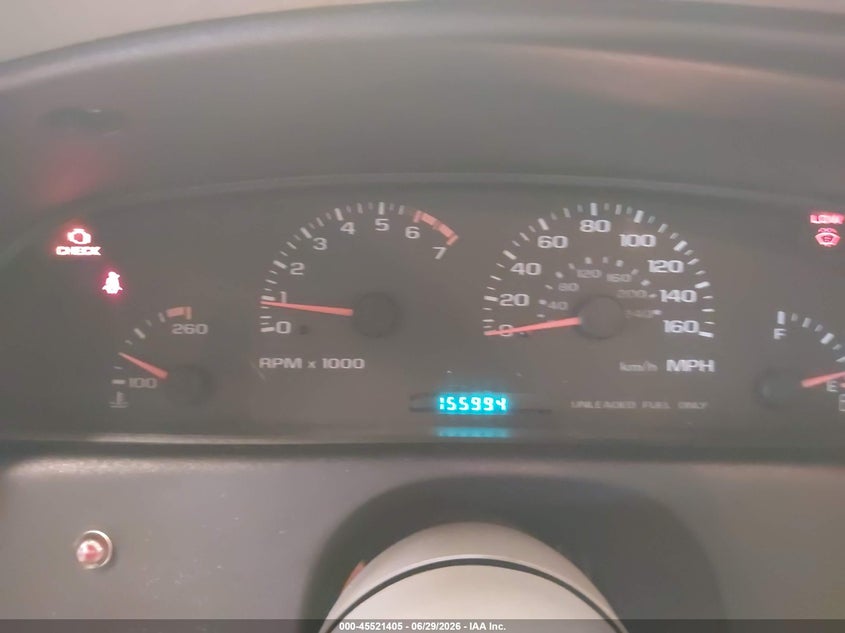 1996 Chevrolet Caprice VIN 1G1BL52P8TR191652 IAAI salvage auction — NORMAL WEAR, Clear (Massachusetts), sold $11,100 on 2026-07-06 (photo 7)