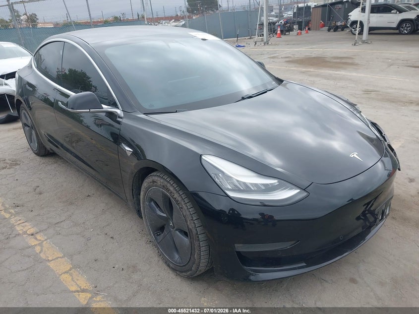 2020 Tesla Model 3 VIN 5YJ3E1EB2LF599990 — IAAI salvage auction photo
