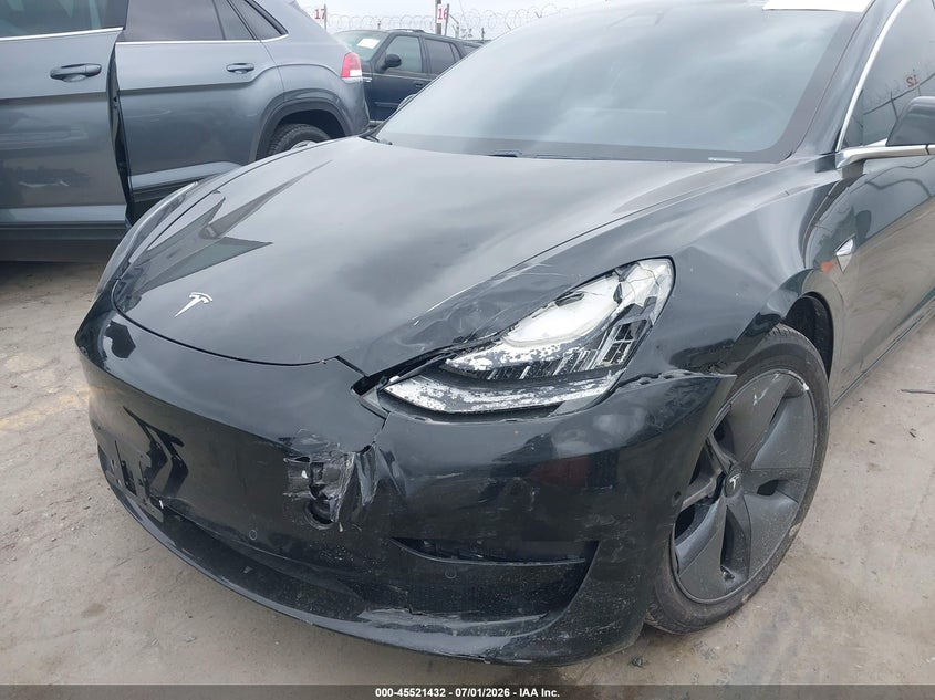 2020 Tesla Model 3 VIN 5YJ3E1EB2LF599990 IAAI salvage auction — LEFT FRONT, Salvage (California), sold $7,650 on 2026-07-30 (photo 6)