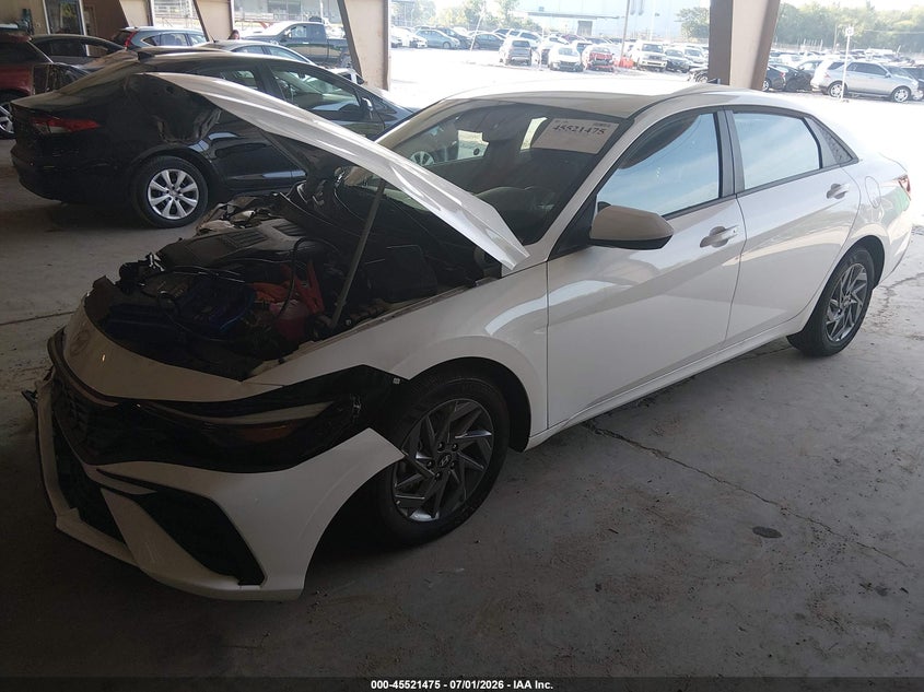 2026 Hyundai Elantra VIN KMHLM4DJ5TU189832 IAAI salvage auction — FRONT END, Salvage Title, sold $4,150 on 2026-07-14 (photo 2)