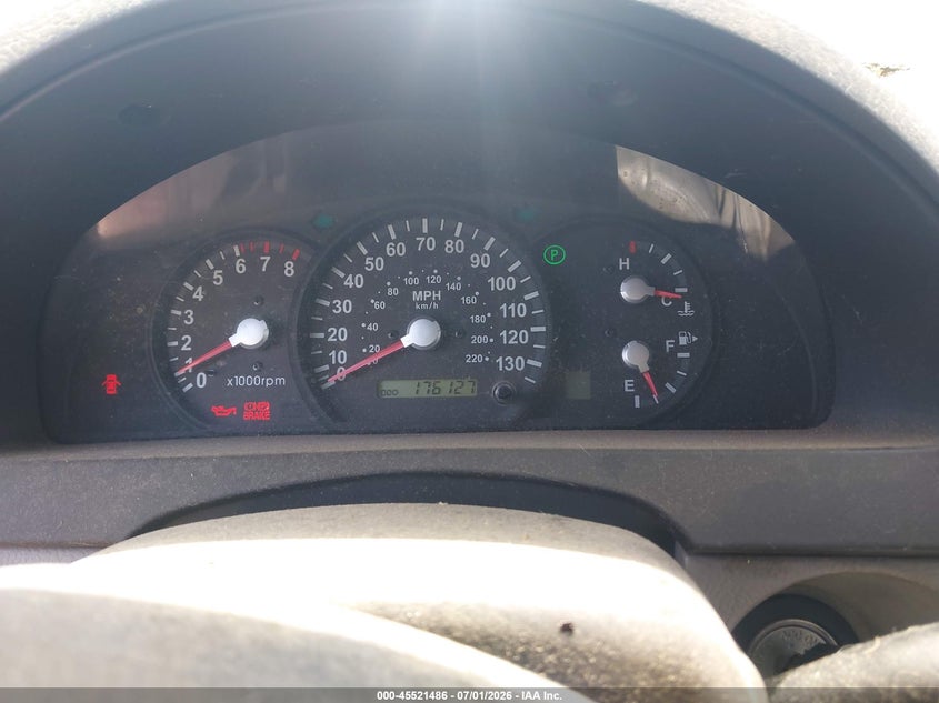 2005 Kia Sorento VIN KNDJC733655404635 IAAI salvage auction — NORMAL WEAR, Clear (Virginia), sold $275 on 2026-07-21 (photo 7)