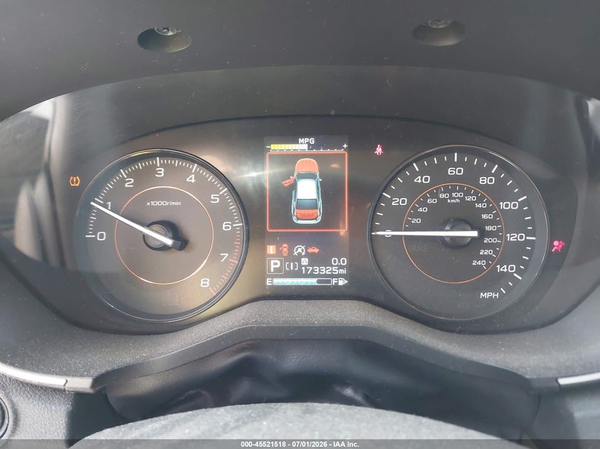 2020 Subaru Xv VIN JF2GTAEC5L8222023 IAAI salvage auction — FRONT END, Mv-907A (New York), sold $1,400 on 2026-07-28 (photo 7)