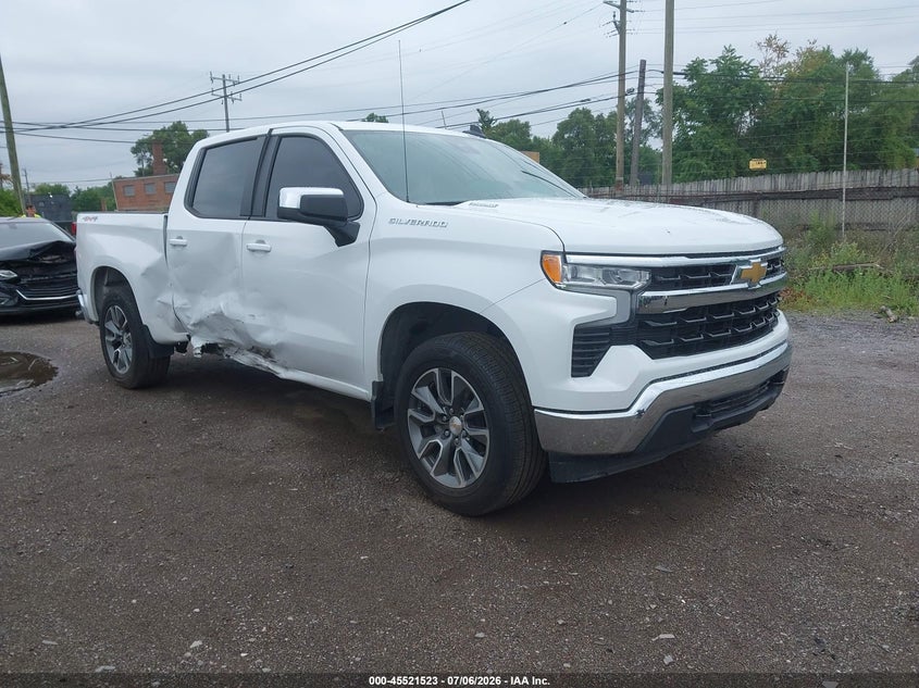 2025 Chevrolet Silverado 1500 VIN 1GCPKKEK0SZ121768 — IAAI salvage auction photo