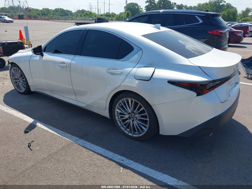 2022 Lexus Is 300 VIN JTHDA1D20N5120759 IAAI salvage auction — FRONT END, Salvage (California), sold $4,400 on 2026-07-28 (photo 3)