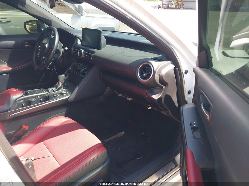 2022 Lexus Is 300 VIN JTHDA1D20N5120759 IAAI salvage auction — FRONT END, Salvage (California), sold $4,400 on 2026-07-28 (photo 5)