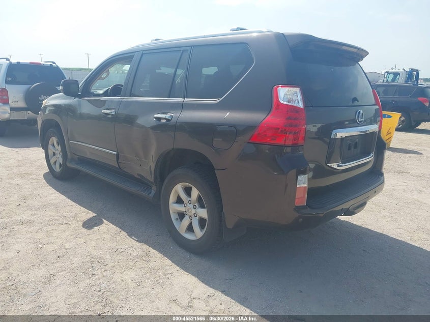 2012 Lexus Gx VIN JTJBM7FX4C5043528 IAAI salvage auction — NORMAL WEAR, Certificate Of Title (Nebraska), sold $4,650 on 2026-07-30 (photo 3)