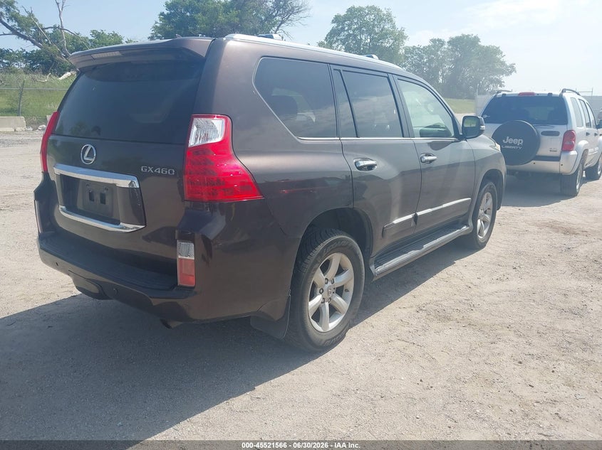 2012 Lexus Gx VIN JTJBM7FX4C5043528 IAAI salvage auction — NORMAL WEAR, Certificate Of Title (Nebraska), sold $4,650 on 2026-07-30 (photo 4)