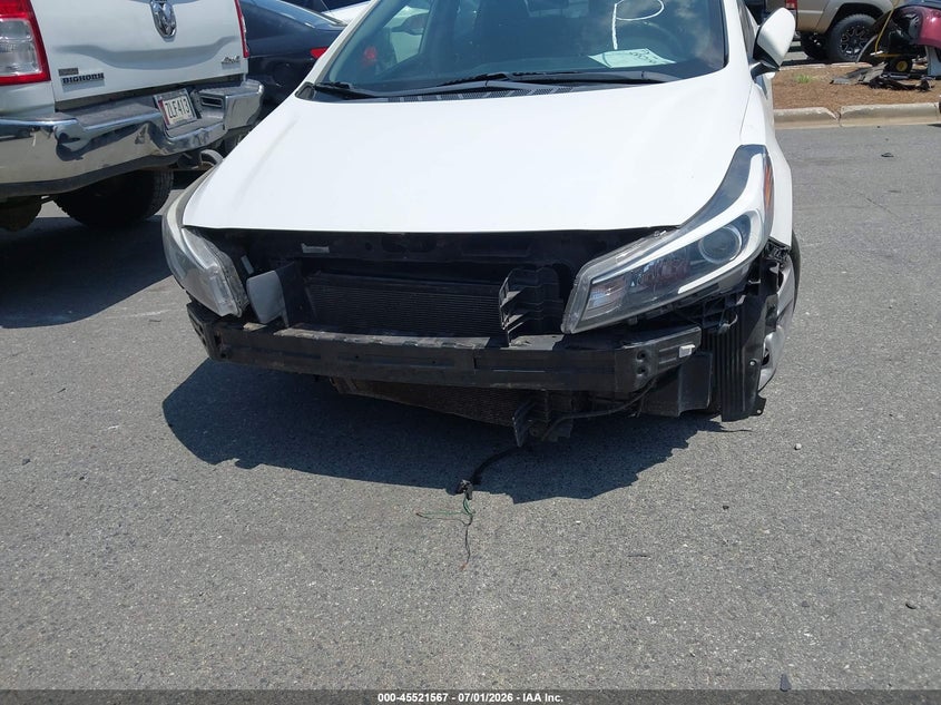 2018 Kia Forte VIN 3KPFK4A72JE218957 IAAI salvage auction — FRONT END, Salvage (North Carolina), sold $900 on 2026-07-23 (photo 6)