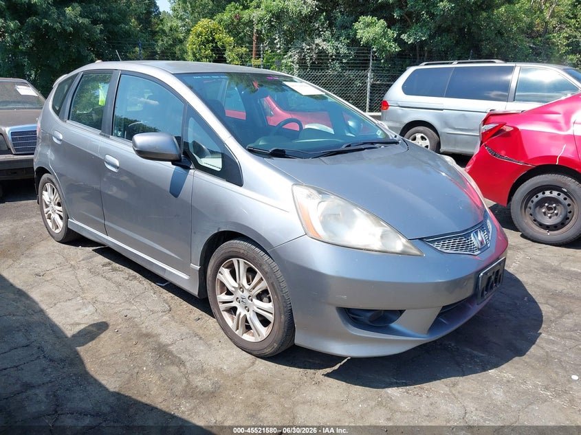 2010 Honda Fit VIN JHMGE8H40AS007623 IAAI salvage auction — REAR END, Salvage (North Carolina), sold $600 on 2026-07-23 (photo 1)