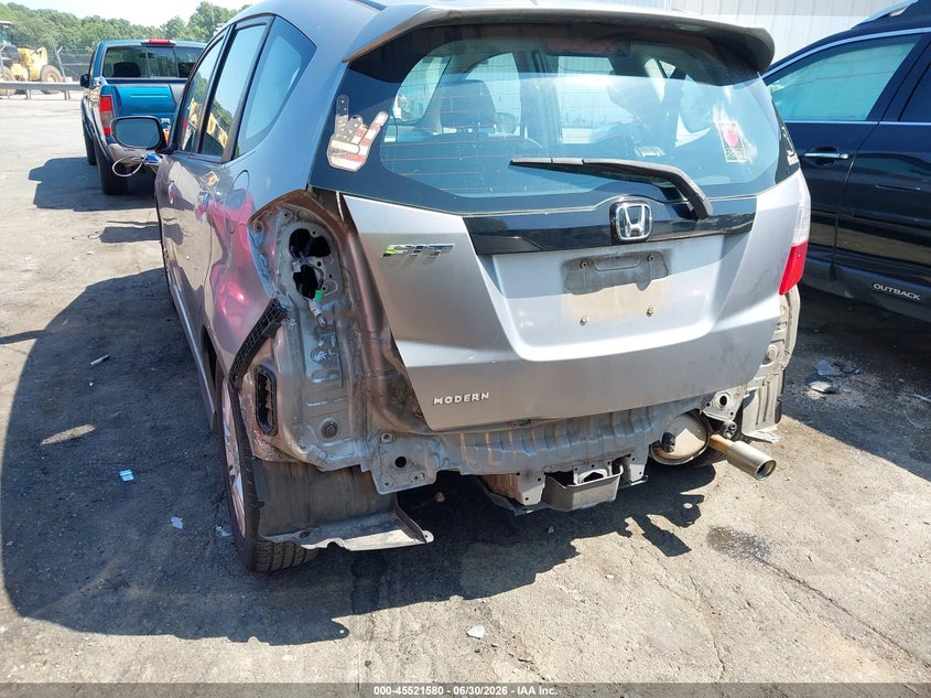 2010 Honda Fit VIN JHMGE8H40AS007623 IAAI salvage auction — REAR END, Salvage (North Carolina), sold $600 on 2026-07-23 (photo 6)