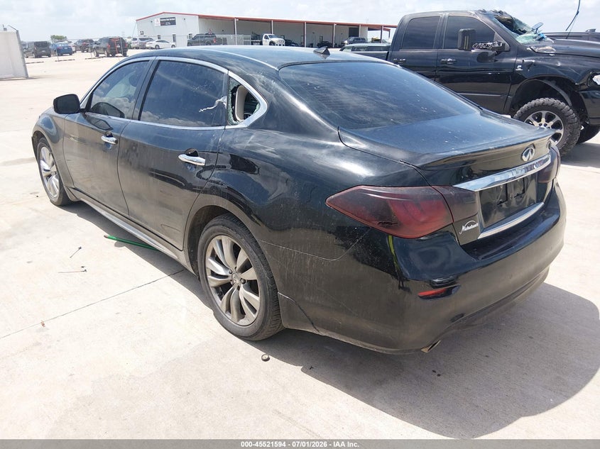 2016 Infiniti Q70 VIN JN1BY1PP0GM630536 IAAI salvage auction — REPOSSESSION, Original (Texas), sold $1,500 on 2026-08-01 (photo 3)