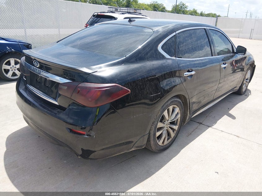 2016 Infiniti Q70 VIN JN1BY1PP0GM630536 IAAI salvage auction — REPOSSESSION, Original (Texas), sold $1,500 on 2026-08-01 (photo 4)