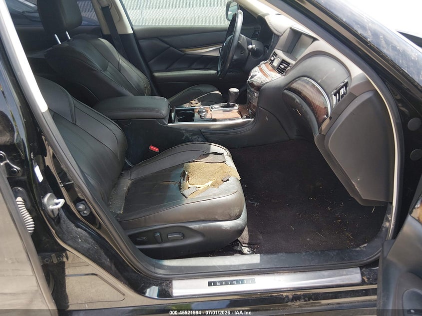 2016 Infiniti Q70 VIN JN1BY1PP0GM630536 IAAI salvage auction — REPOSSESSION, Original (Texas), sold $1,500 on 2026-08-01 (photo 5)