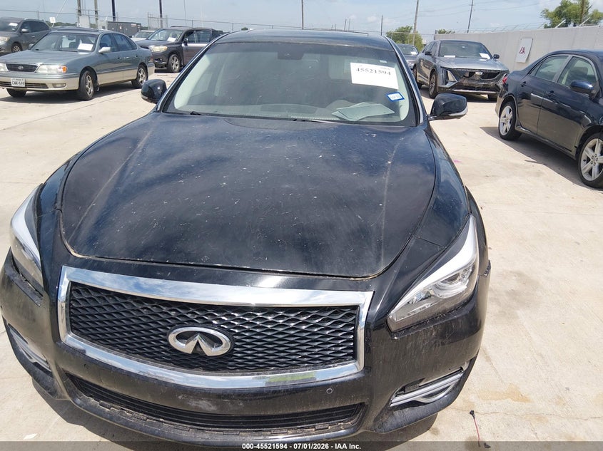 2016 Infiniti Q70 VIN JN1BY1PP0GM630536 IAAI salvage auction — REPOSSESSION, Original (Texas), sold $1,500 on 2026-08-01 (photo 6)