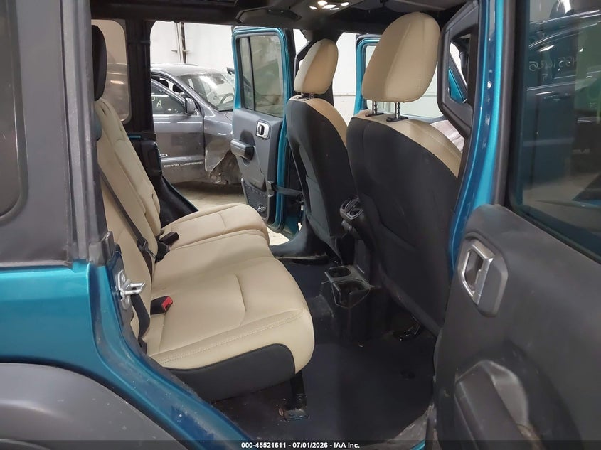 2020 Jeep Wrangler / VIN 1C4HJXDN4LW134509 IAAI salvage auction — FRONT END, Wait Title, sold $6,050 on 2026-09-10 (photo 8)