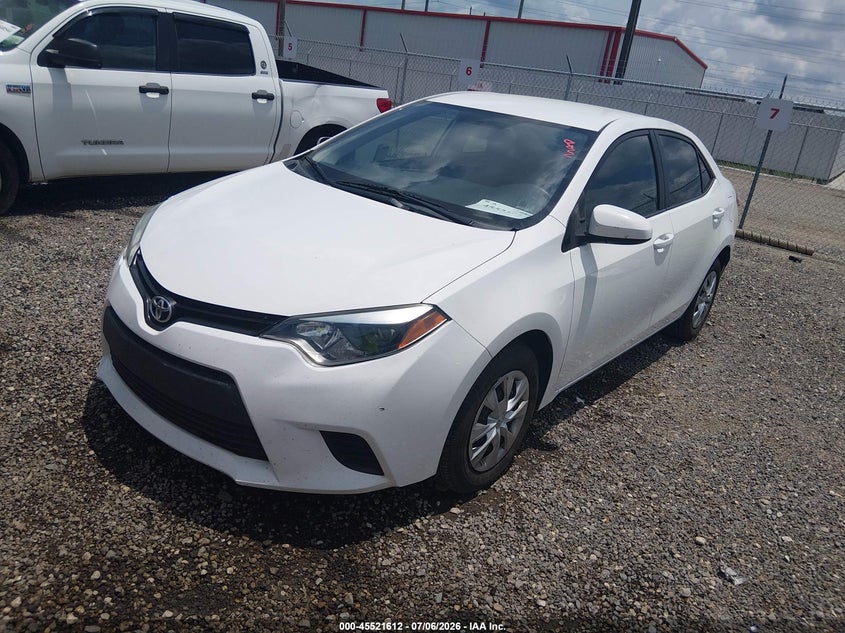 2016 Toyota Corolla VIN 5YFBURHE3GP512630 IAAI salvage auction — ENGINE DAMAGE, Salvage (Louisiana), sold $2,000 on 2026-08-01 (photo 2)