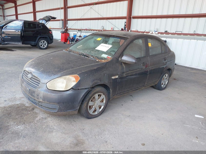 2007 Hyundai Accent VIN KMHCN46C87U156101 IAAI salvage auction — NORMAL WEAR, Clear (New York), sold $400 on 2026-07-09 (photo 2)