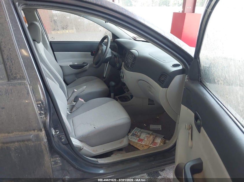 2007 Hyundai Accent VIN KMHCN46C87U156101 IAAI salvage auction — NORMAL WEAR, Clear (New York), sold $400 on 2026-07-09 (photo 5)