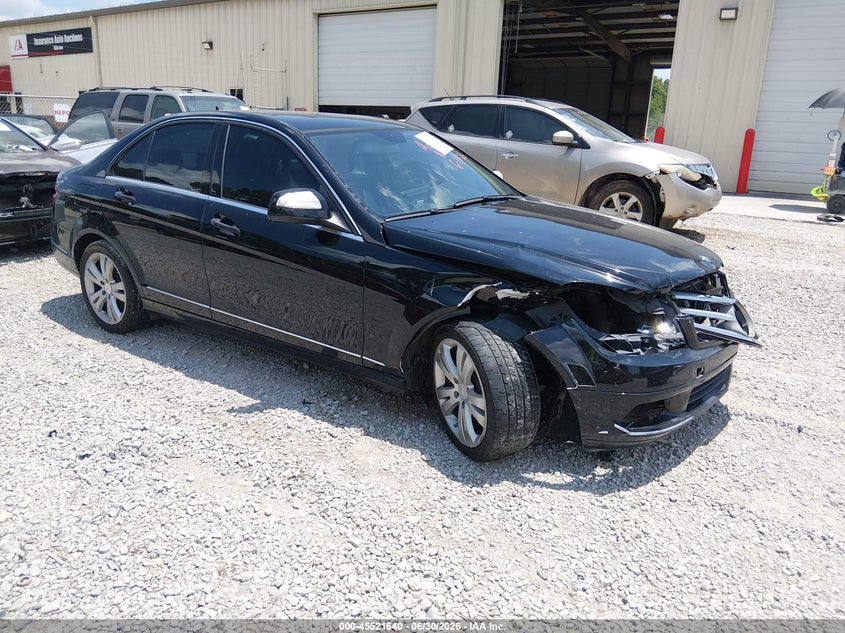 2008 Mercedes-benz C-klasse VIN WDDGF54X28F078554 IAAI salvage auction — FRONT END, Salvage (Alabama), sold $325 on 2026-08-17 (photo 1)