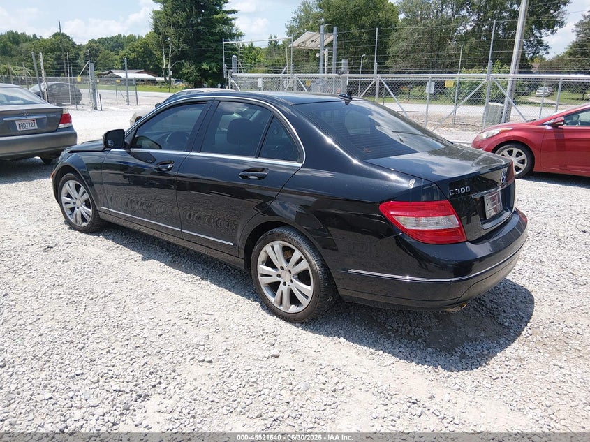 2008 Mercedes-benz C-klasse VIN WDDGF54X28F078554 IAAI salvage auction — FRONT END, Salvage (Alabama), sold $325 on 2026-08-17 (photo 3)