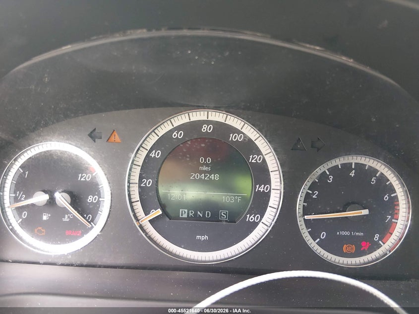 2008 Mercedes-benz C-klasse VIN WDDGF54X28F078554 IAAI salvage auction — FRONT END, Salvage (Alabama), sold $325 on 2026-08-17 (photo 7)