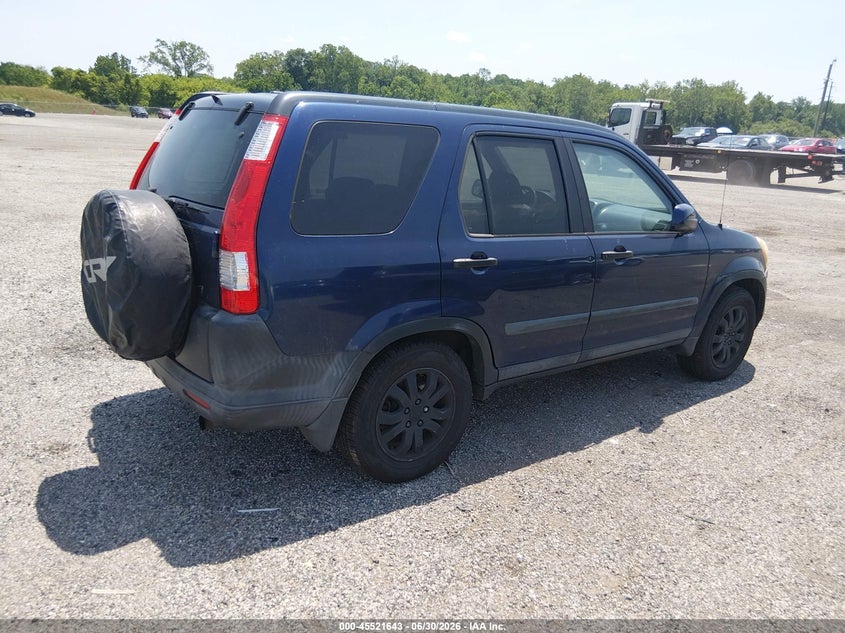 2005 Honda Cr-v VIN SHSRD78895U334642 IAAI salvage auction — NORMAL WEAR, Clear (Pennsylvania), sold $1,100 on 2026-07-13 (photo 4)