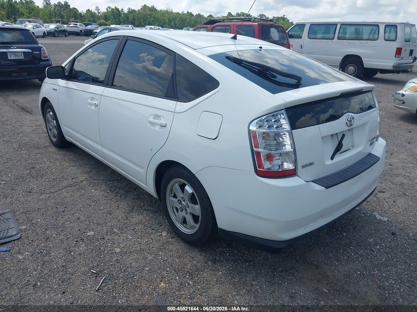 2006 Toyota Prius VIN JTDKB20U063129297 IAAI salvage auction — NORMAL WEAR, Clear (Florida), sold $200 on 2026-07-14 (photo 3)