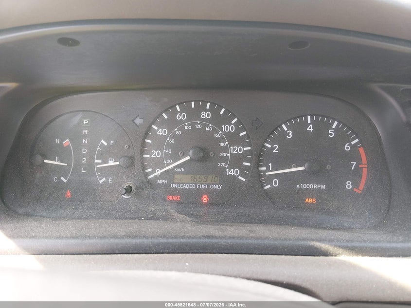 1998 Toyota Camry VIN JT2BG22K5W0246011 IAAI salvage auction — NORMAL WEAR, Clear (Georgia), sold $225 on 2026-07-17 (photo 7)