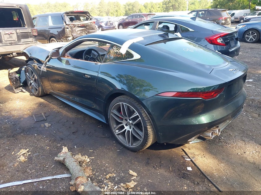 2024 Jaguar F-type VIN SAJDF1EEXRCK86673 IAAI salvage auction — FRONT END, Mv-907A (New York), sold $6,600 on 2026-07-21 (photo 3)