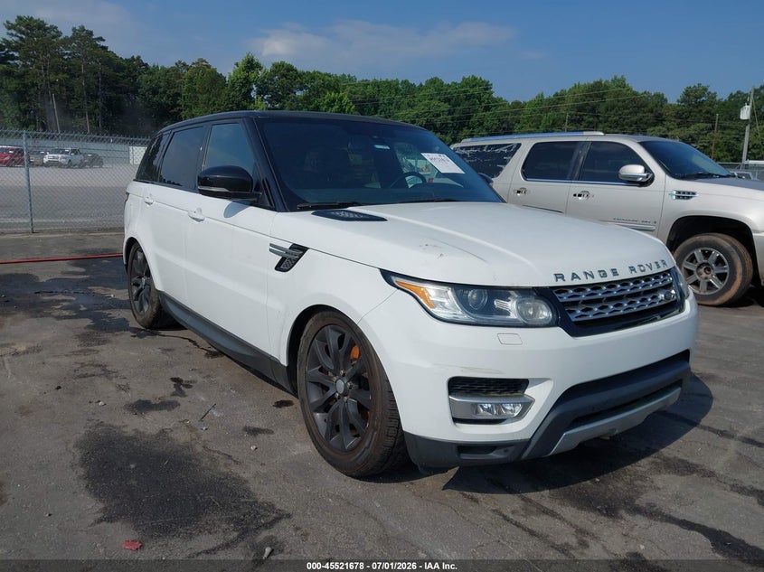 2014 Land rover Range rover sport VIN SALWR2WF2EA354927 IAAI salvage auction — NORMAL WEAR, Clear (Georgia), sold $2,325 on 2026-07-22 (photo 1)