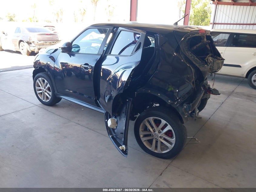 2012 Nissan Juke VIN JN8AF5MR3CT108855 IAAI salvage auction — FRONT & REAR, Salvage (California), sold $325 on 2026-07-14 (photo 3)