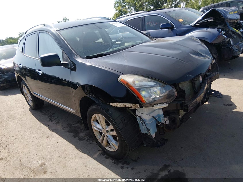 2015 Nissan Rogue VIN JN8AS5MV7FW767727 IAAI salvage auction — FRONT END, Salvage (Ohio), sold $50 on 2026-07-28 (photo 1)