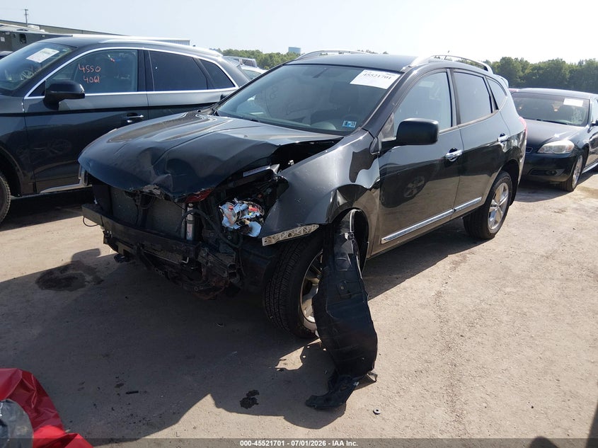 2015 Nissan Rogue VIN JN8AS5MV7FW767727 IAAI salvage auction — FRONT END, Salvage (Ohio), sold $50 on 2026-07-28 (photo 2)