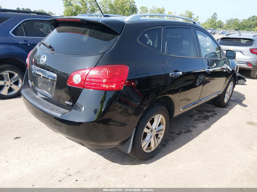 2015 Nissan Rogue VIN JN8AS5MV7FW767727 IAAI salvage auction — FRONT END, Salvage (Ohio), sold $50 on 2026-07-28 (photo 4)