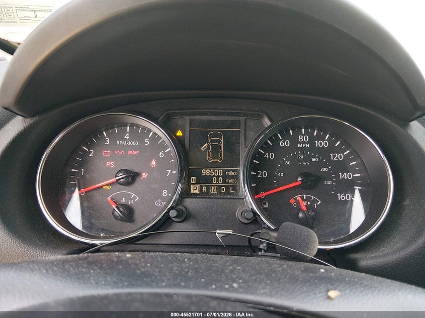 2015 Nissan Rogue VIN JN8AS5MV7FW767727 IAAI salvage auction — FRONT END, Salvage (Ohio), sold $50 on 2026-07-28 (photo 7)