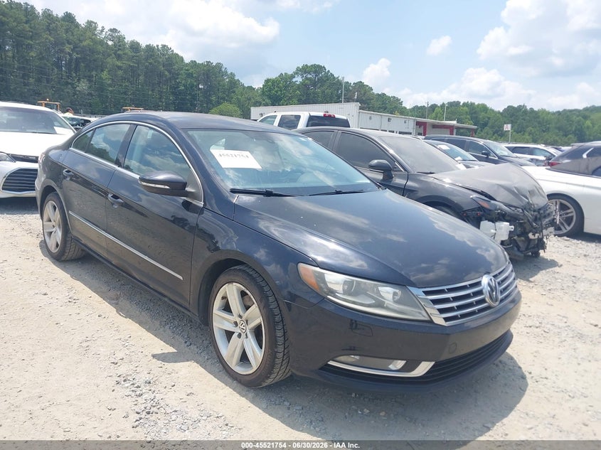 2013 Volkswagen Passat cc VIN WVWBP7AN0DE558382 IAAI salvage auction — NORMAL WEAR, Clear (Georgia), sold $1,050 on 2026-07-28 (photo 1)
