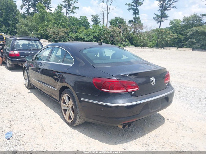 2013 Volkswagen Passat cc VIN WVWBP7AN0DE558382 IAAI salvage auction — NORMAL WEAR, Clear (Georgia), sold $1,050 on 2026-07-28 (photo 3)