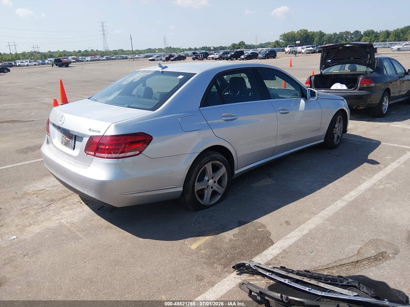 2014 Mercedes-benz E-klasse VIN WDDHF8JBXEA817578 IAAI salvage auction — FRONT END, Clear (Tennessee), sold $1,300 on 2026-08-11 (photo 4)
