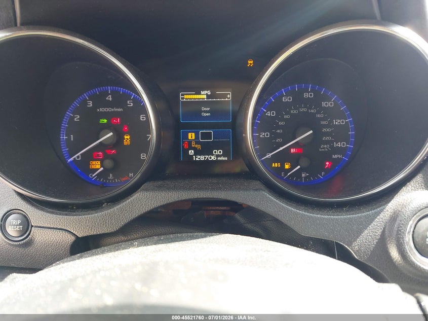 2017 Subaru LEGACY VIN 4S3BNAK69H3010117 IAAI salvage auction — INTERIOR BURN, Clear (Wisconsin), sold $1,150 on 2026-07-23 (photo 7)