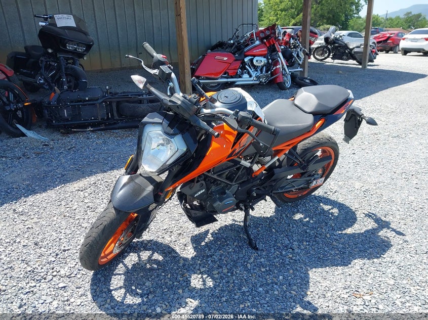 2021 Ktm VIN MD2JPC408MC034519 IAAI salvage auction — LEFT FRONT, Salvage (Virginia), sold $425 on 2026-07-28 (photo 2)